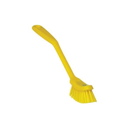 Remco Vikan Narrow Dish Brush- Medium, Yellow 42876